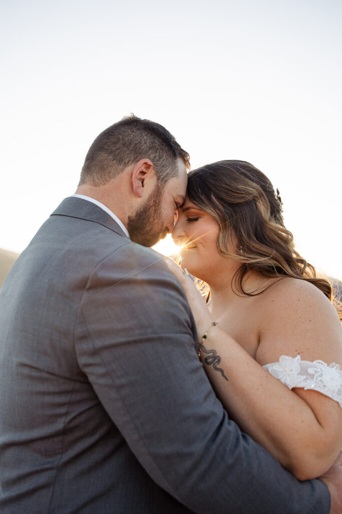 Golden hour portraits at Twin Lakes Colorado